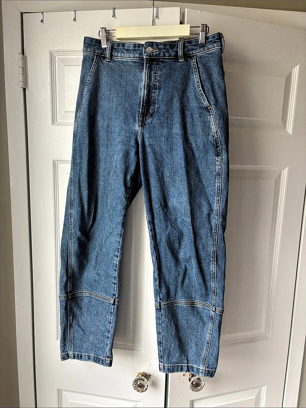 Everlane The Utility Barrel Blue Jeans